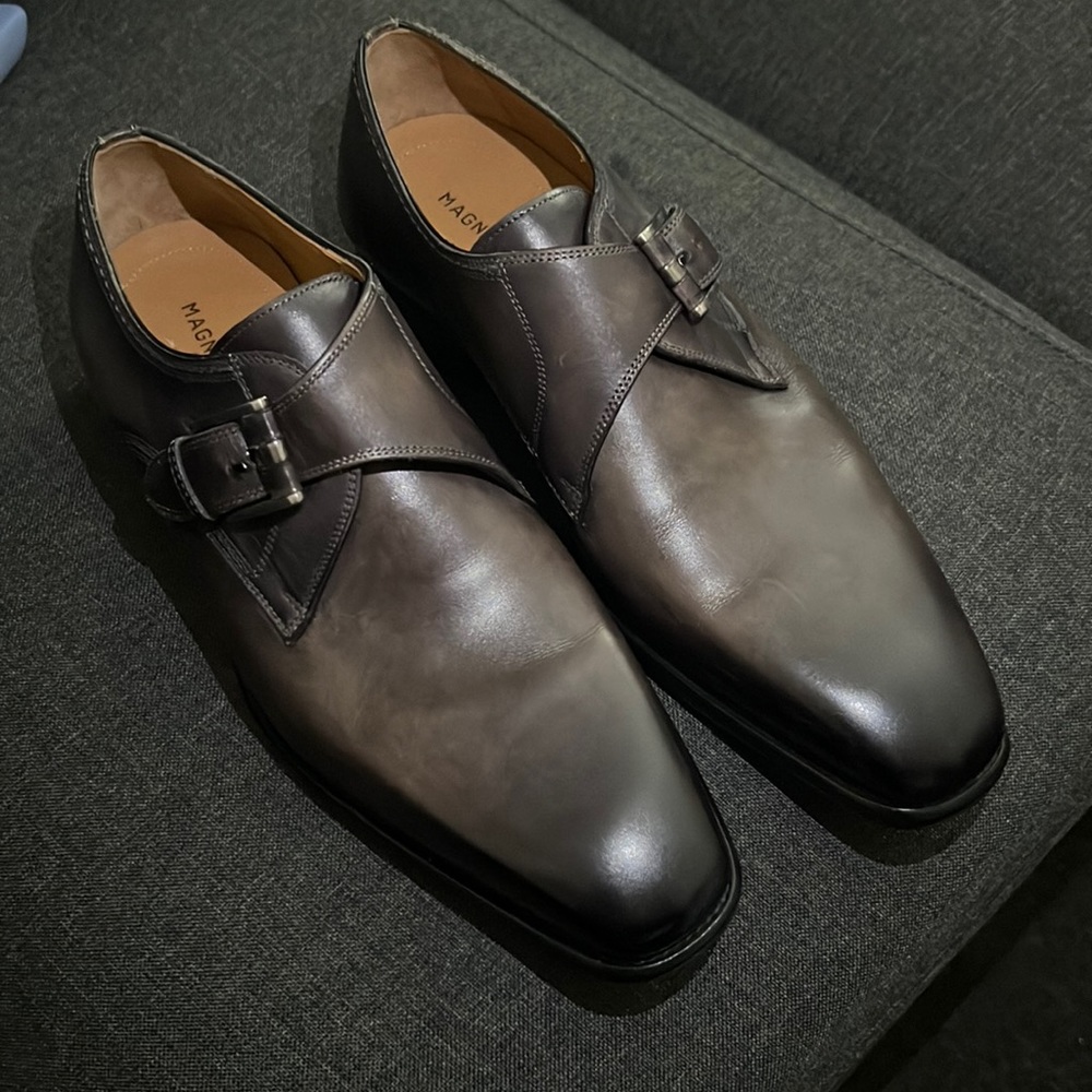 MAGNANNI ONE BUCKLE MEN SHOES